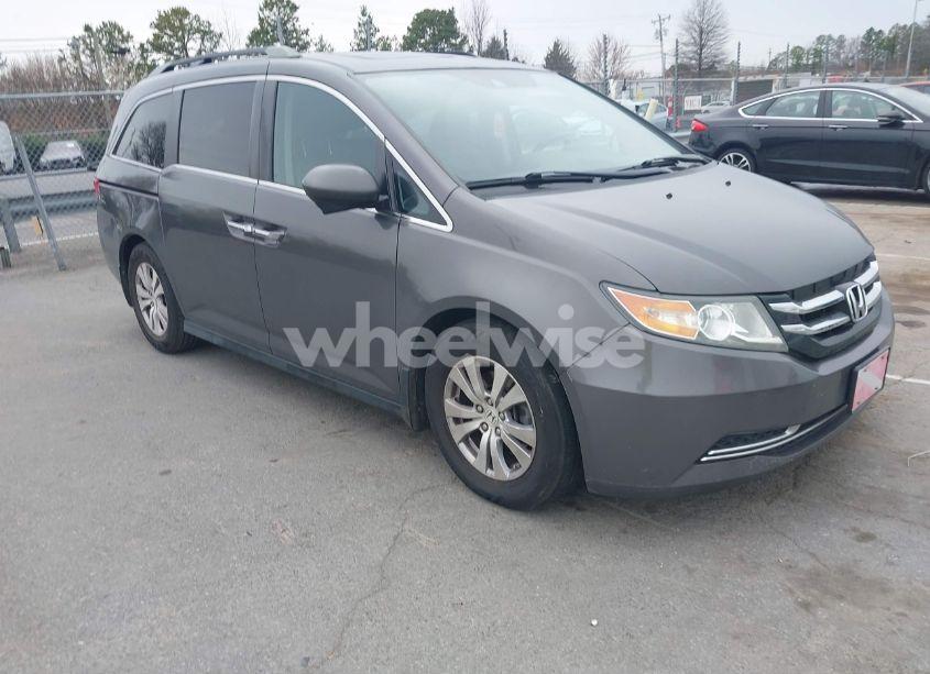 2015 Honda Odyssey EX-L (VIN 5FNRL5H67FB036248) main photo