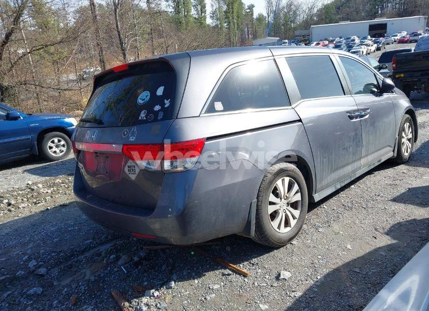 Photo 4 of 2015 Honda Odyssey EX-L (VIN 5FNRL5H67FB060033)