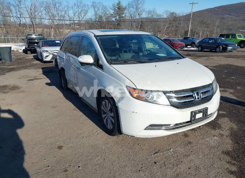 2016 Honda Odyssey EX-L (VIN 5FNRL5H67GB118076) main photo