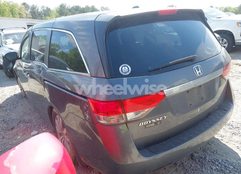 Photo 3 of 2017 Honda Odyssey EX-L (VIN 5FNRL5H67HB010963)