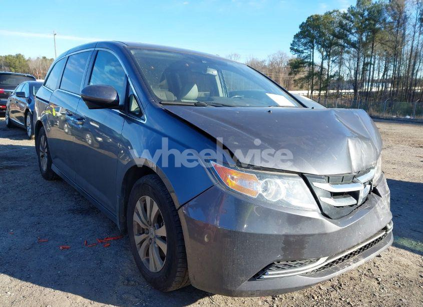 2017 Honda Odyssey EX-L (VIN 5FNRL5H67HB025107) main photo