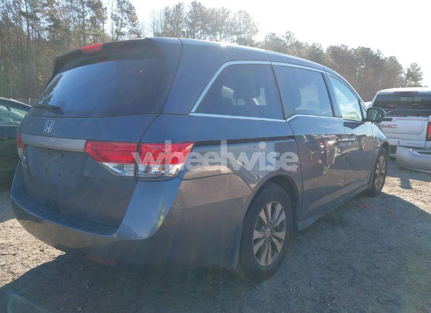 Photo 4 of 2017 Honda Odyssey EX-L (VIN 5FNRL5H67HB025107)