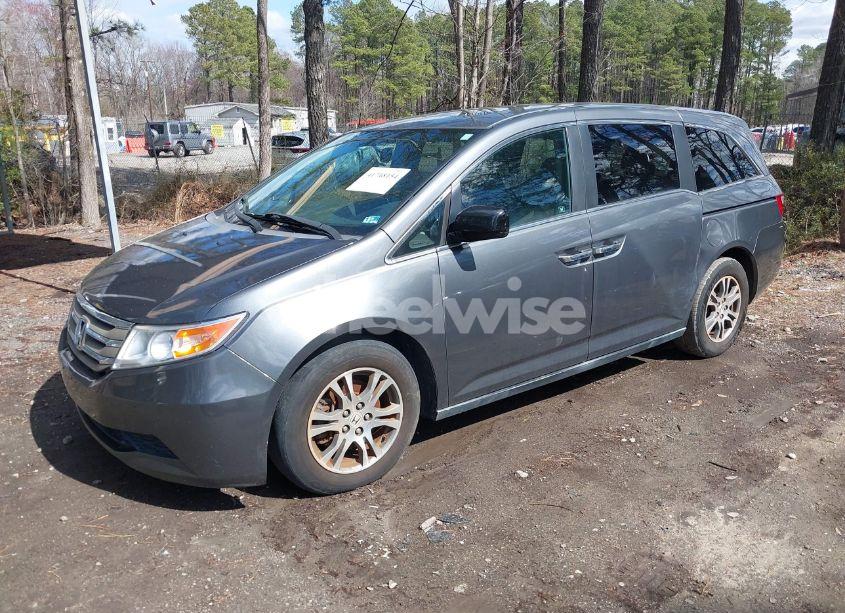Photo 2 of 2012 Honda Odyssey EX-L (VIN 5FNRL5H68CB027151)