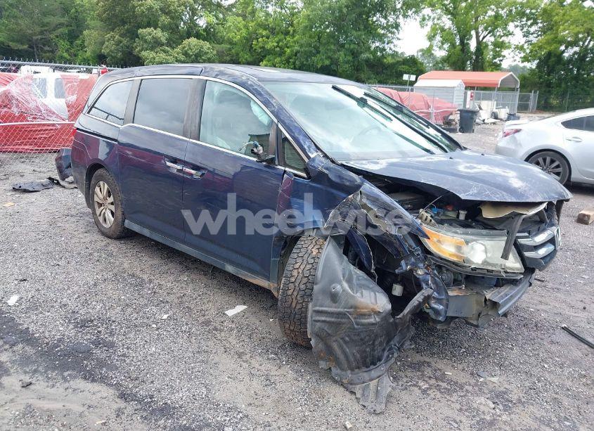 2014 Honda Odyssey EX-L (VIN 5FNRL5H68EB015990) main photo