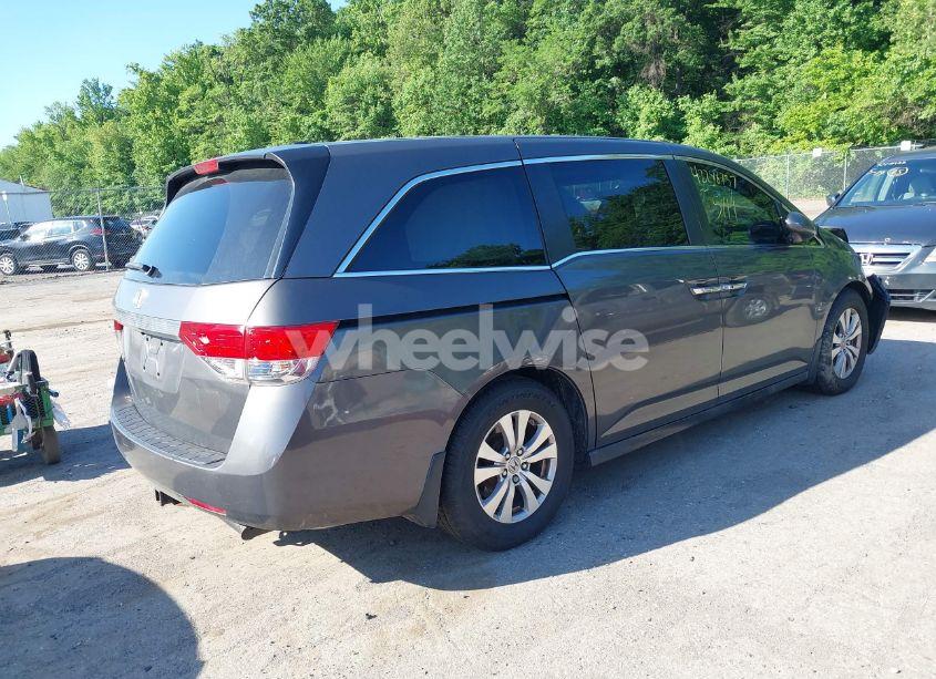 Photo 4 of 2014 Honda Odyssey EX-L (VIN 5FNRL5H68EB017707)