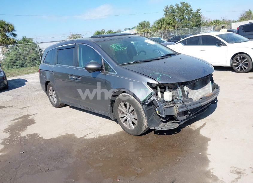 2014 Honda Odyssey EX-L (VIN 5FNRL5H68EB023118) main photo