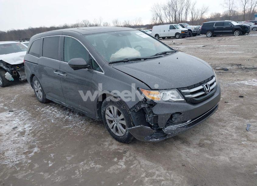 2014 Honda Odyssey EX-L (VIN 5FNRL5H68EB043322) main photo