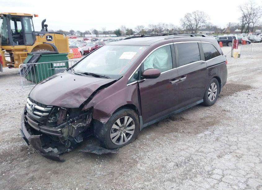 Photo 2 of 2014 Honda Odyssey EX-L (VIN 5FNRL5H68EB070262)