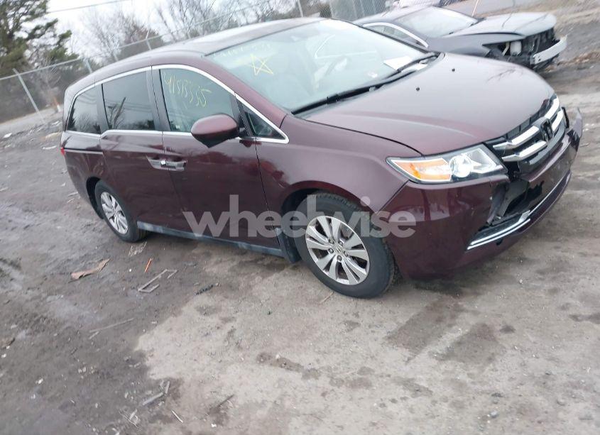 2014 Honda Odyssey EX-L (VIN 5FNRL5H68EB098028) main photo
