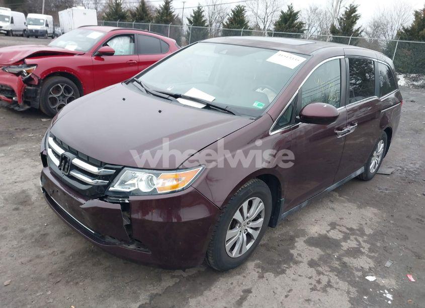 Photo 2 of 2014 Honda Odyssey EX-L (VIN 5FNRL5H68EB098028)