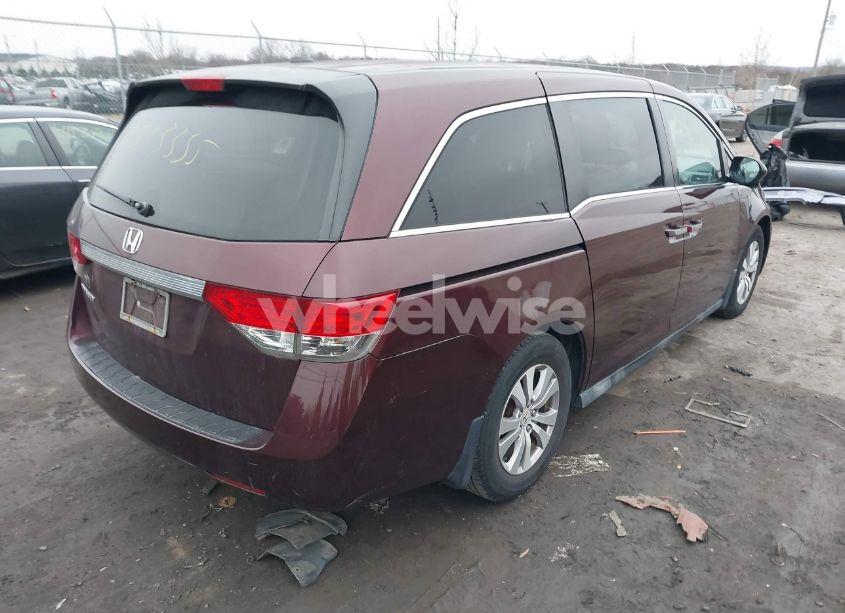 Photo 4 of 2014 Honda Odyssey EX-L (VIN 5FNRL5H68EB098028)