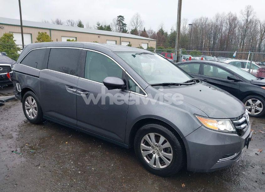 2014 Honda Odyssey EX-L (VIN 5FNRL5H68EB102000) main photo