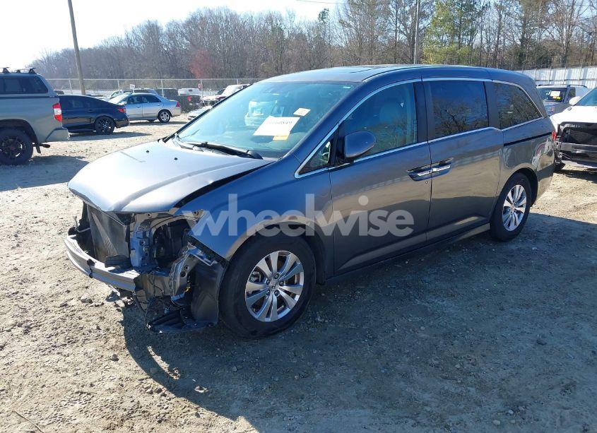 Photo 2 of 2014 Honda Odyssey EX-L (VIN 5FNRL5H68EB107391)