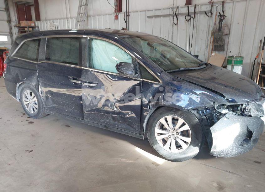 2014 Honda Odyssey EX-L (VIN 5FNRL5H68EB122828) main photo