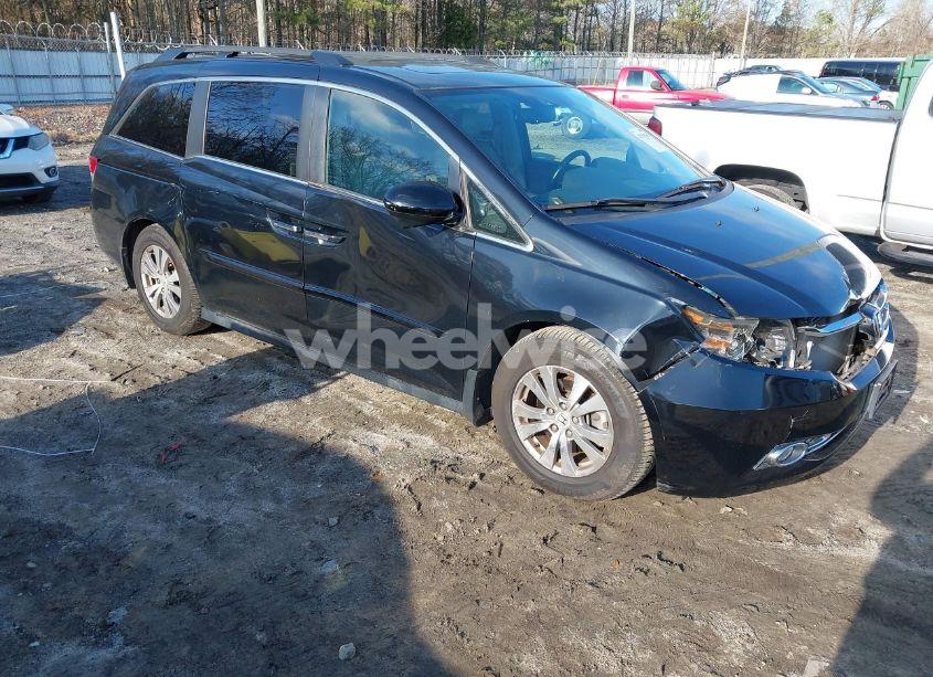 2014 Honda Odyssey EX-L (VIN 5FNRL5H68EB137748) main photo