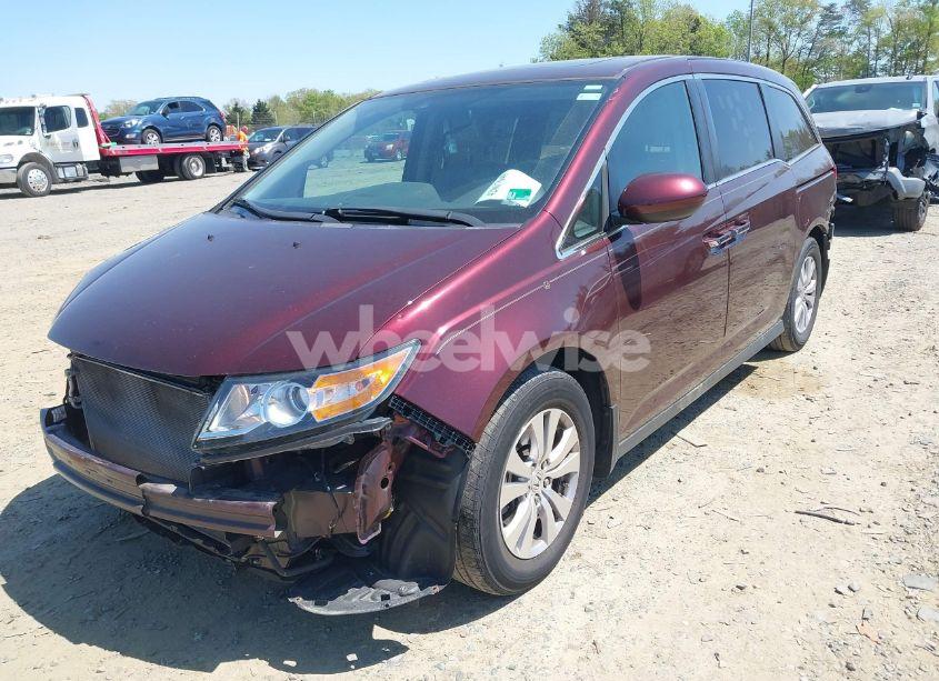 Photo 2 of 2016 Honda Odyssey EX-L (VIN 5FNRL5H68GB162863)