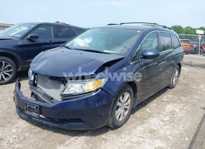Photo 2 of 2017 Honda Odyssey EX-L (VIN 5FNRL5H68HB005349)