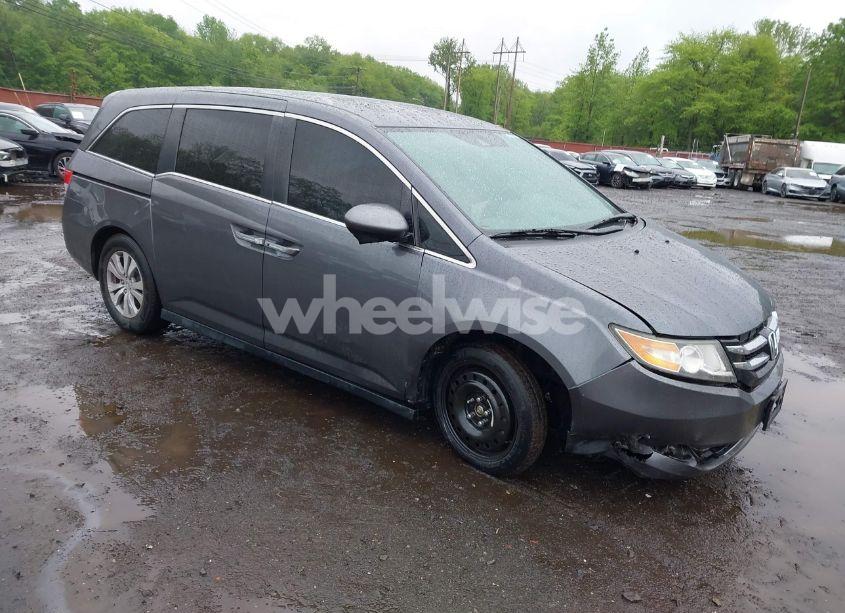 2017 Honda Odyssey EX-L (VIN 5FNRL5H68HB024225) main photo
