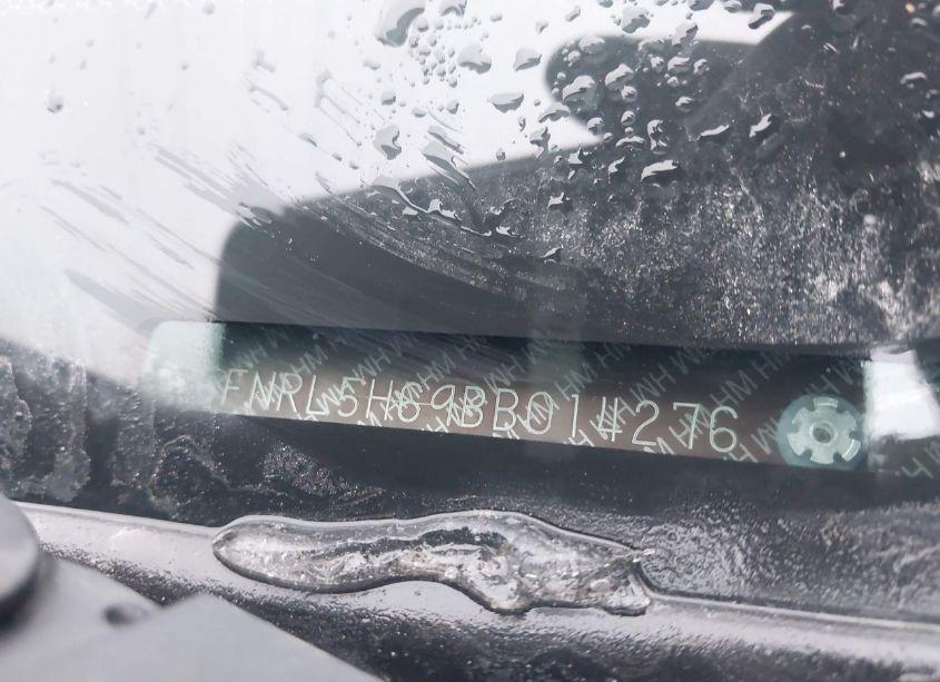 Photo 9 of 2011 Honda Odyssey EX-L (VIN 5FNRL5H69BB014276)