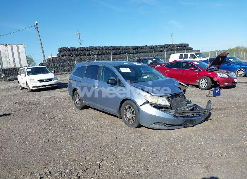 2012 Honda Odyssey EX-L (VIN 5FNRL5H69CB061843) main photo