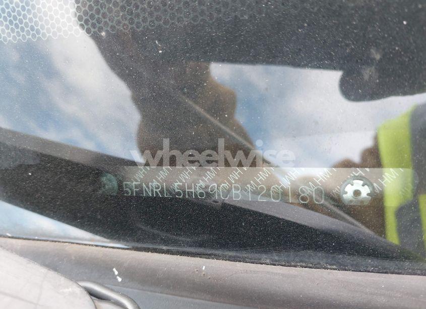 Photo 16 of 2012 Honda Odyssey EX-L (VIN 5FNRL5H69CB120180)