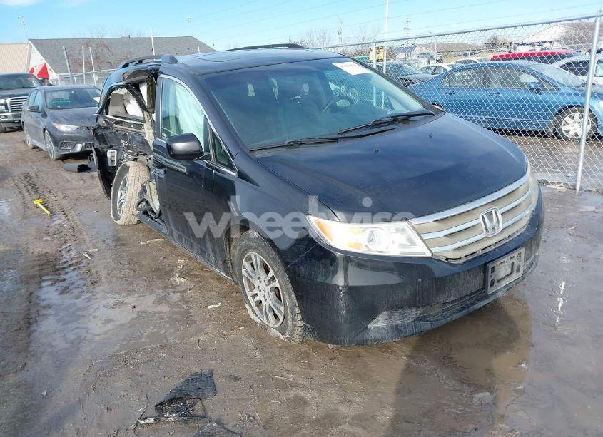 2012 Honda Odyssey EX-L (VIN 5FNRL5H69CB146195) main photo