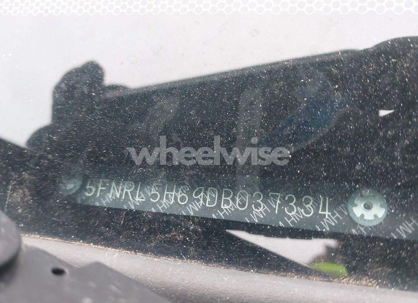 Photo 9 of 2013 Honda Odyssey EX-L (VIN 5FNRL5H69DB037334)