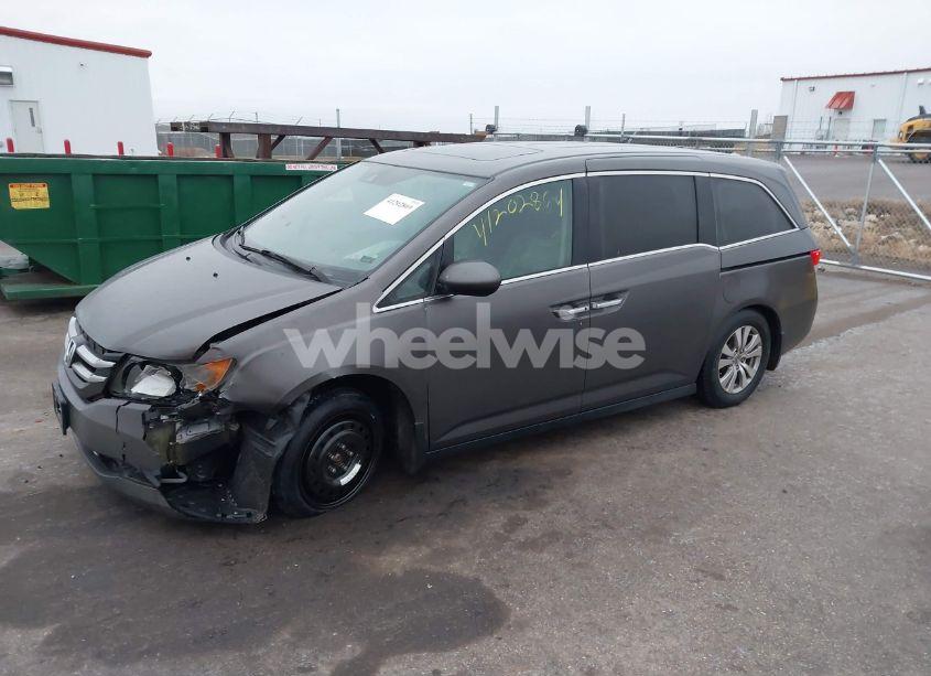 Photo 2 of 2014 Honda Odyssey EX-L (VIN 5FNRL5H69EB003489)