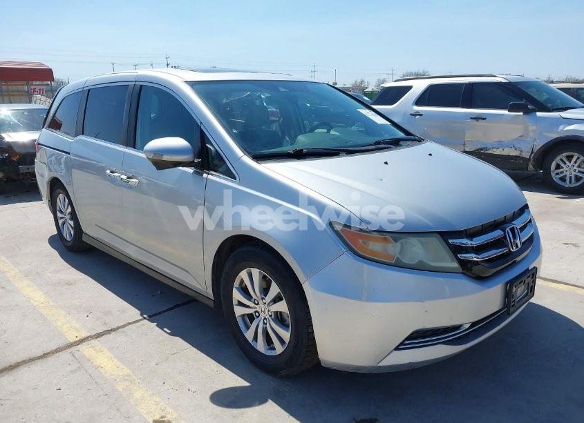 2014 Honda Odyssey EX-L (VIN 5FNRL5H69EB012080) main photo
