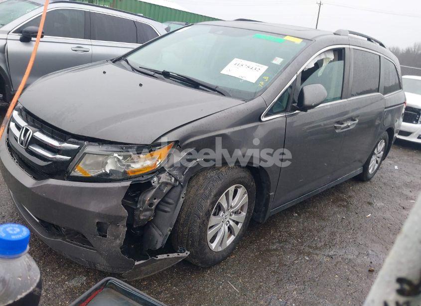 Photo 2 of 2014 Honda Odyssey EX-L (VIN 5FNRL5H69EB038680)