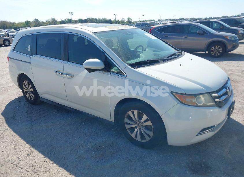 2014 Honda Odyssey EX-L (VIN 5FNRL5H69EB093470) main photo