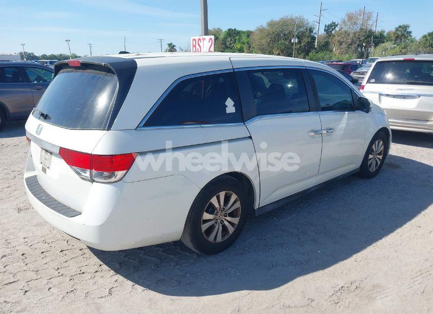 Photo 4 of 2014 Honda Odyssey EX-L (VIN 5FNRL5H69EB093470)