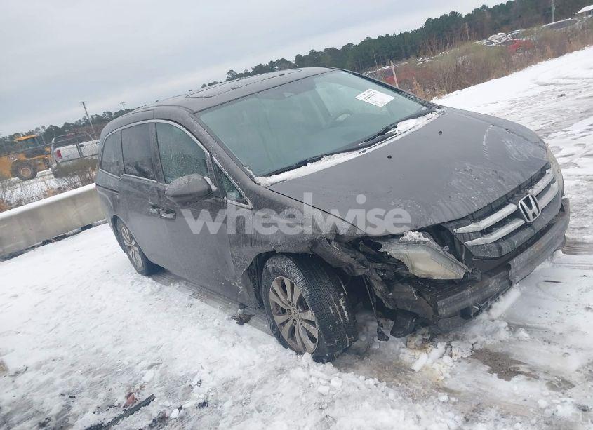 2014 Honda Odyssey EX-L (VIN 5FNRL5H69EB097843) main photo