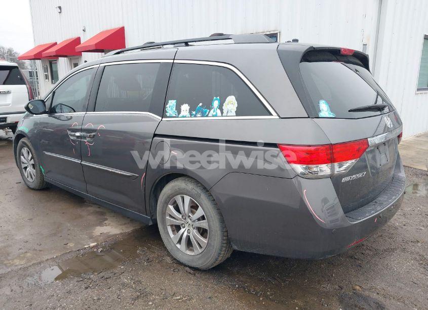 Photo 14 of 2015 Honda Odyssey EX-L (VIN 5FNRL5H69FB030452)