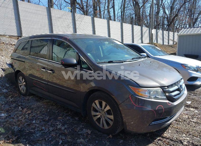 2015 Honda Odyssey EX-L (VIN 5FNRL5H69FB115307) main photo