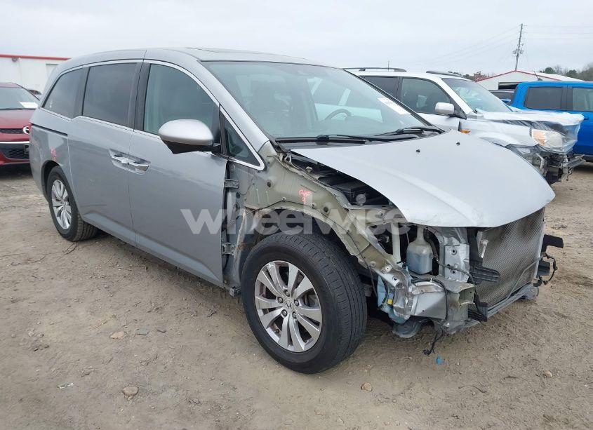 2016 Honda Odyssey EX-L (VIN 5FNRL5H69GB023681) main photo