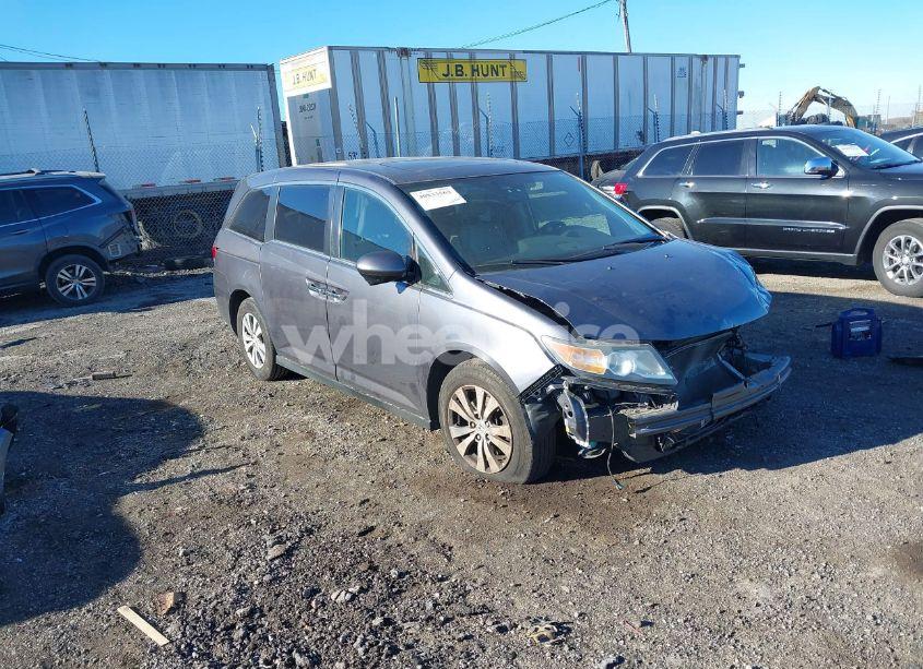 2016 Honda Odyssey EX-L (VIN 5FNRL5H69GB046667) main photo