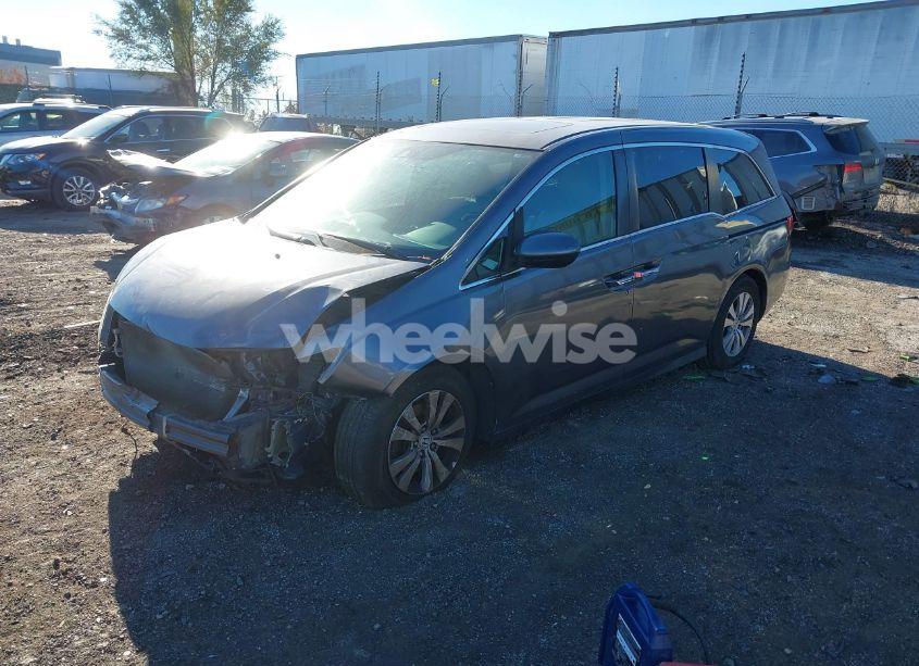 Photo 2 of 2016 Honda Odyssey EX-L (VIN 5FNRL5H69GB046667)