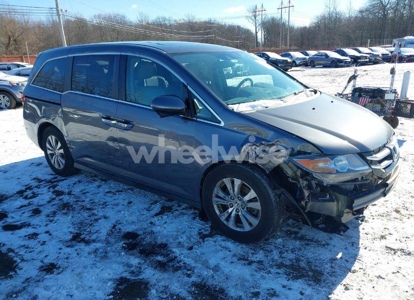 2016 Honda Odyssey EX-L (VIN 5FNRL5H69GB050640) main photo