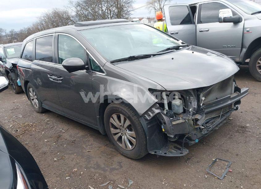 2016 Honda Odyssey EX-L (VIN 5FNRL5H69GB051271) main photo