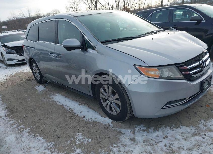 2016 Honda Odyssey EX-L (VIN 5FNRL5H69GB076610) main photo
