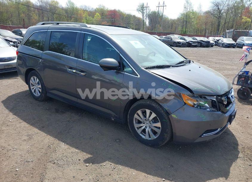 2016 Honda Odyssey EX-L (VIN 5FNRL5H69GB109427) main photo