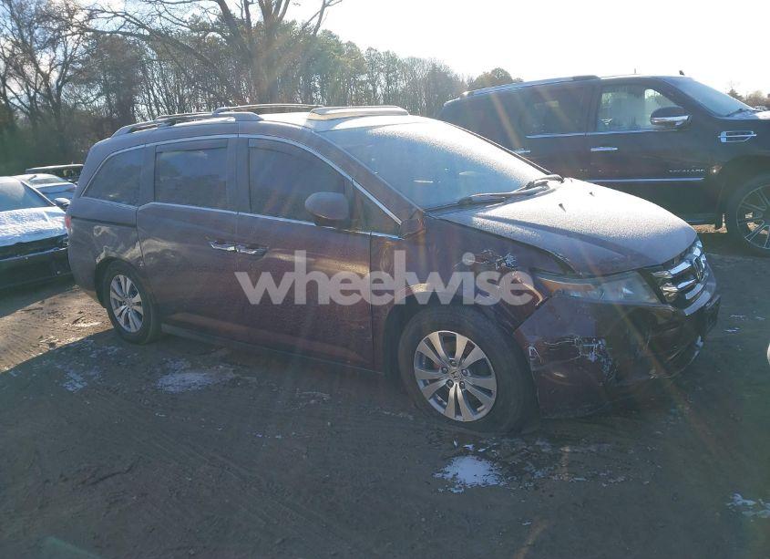 2016 Honda Odyssey EX-L (VIN 5FNRL5H69GB115695) main photo