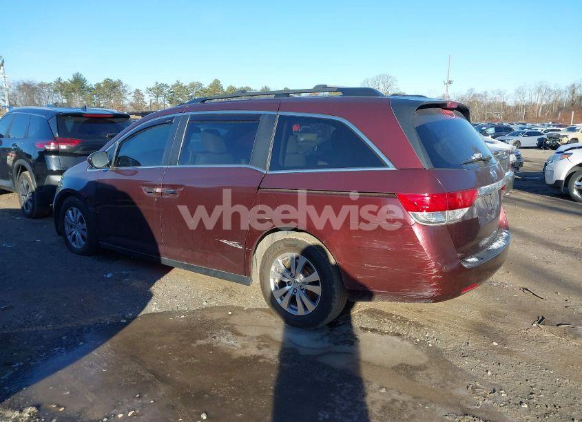 Photo 3 of 2016 Honda Odyssey EX-L (VIN 5FNRL5H69GB115695)