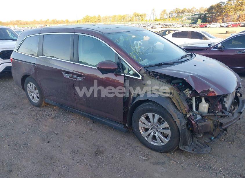 2016 Honda Odyssey EX-L (VIN 5FNRL5H69GB124686) main photo