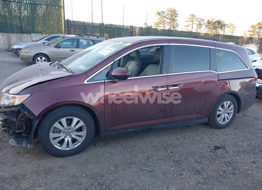 Photo 14 of 2016 Honda Odyssey EX-L (VIN 5FNRL5H69GB124686)