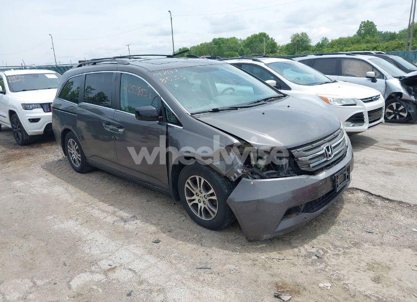 2011 Honda Odyssey EX-L (VIN 5FNRL5H6XBB017476) main photo