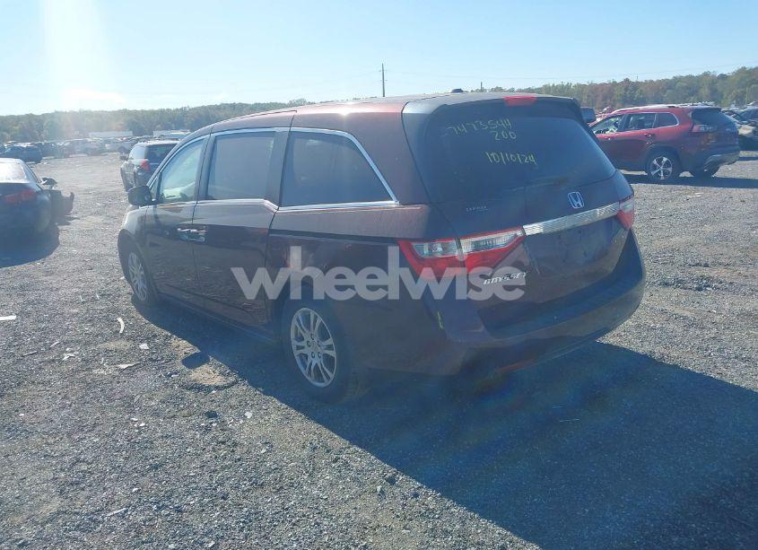 Photo 3 of 2012 Honda Odyssey EX-L (VIN 5FNRL5H6XCB108328)