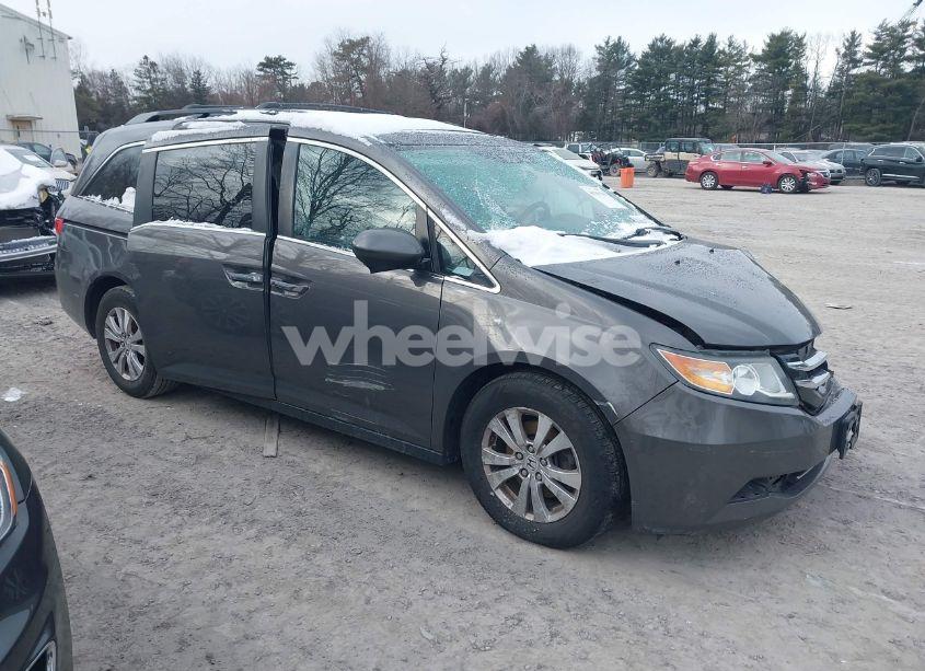 2014 Honda Odyssey EX-L (VIN 5FNRL5H6XEB030491) main photo