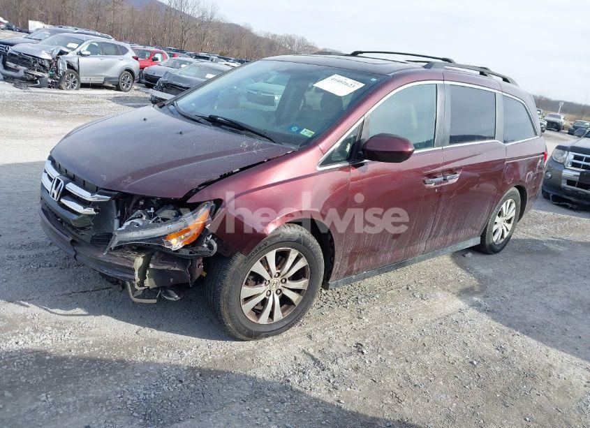 Photo 2 of 2014 Honda Odyssey EX-L (VIN 5FNRL5H6XEB054452)